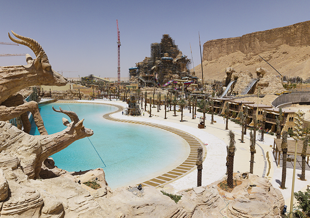 Aquarabia ... set to be the largest water park in the region.